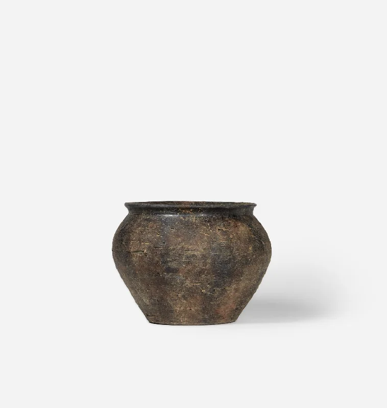 Ceramic jasmine pot-Azulina Vessel