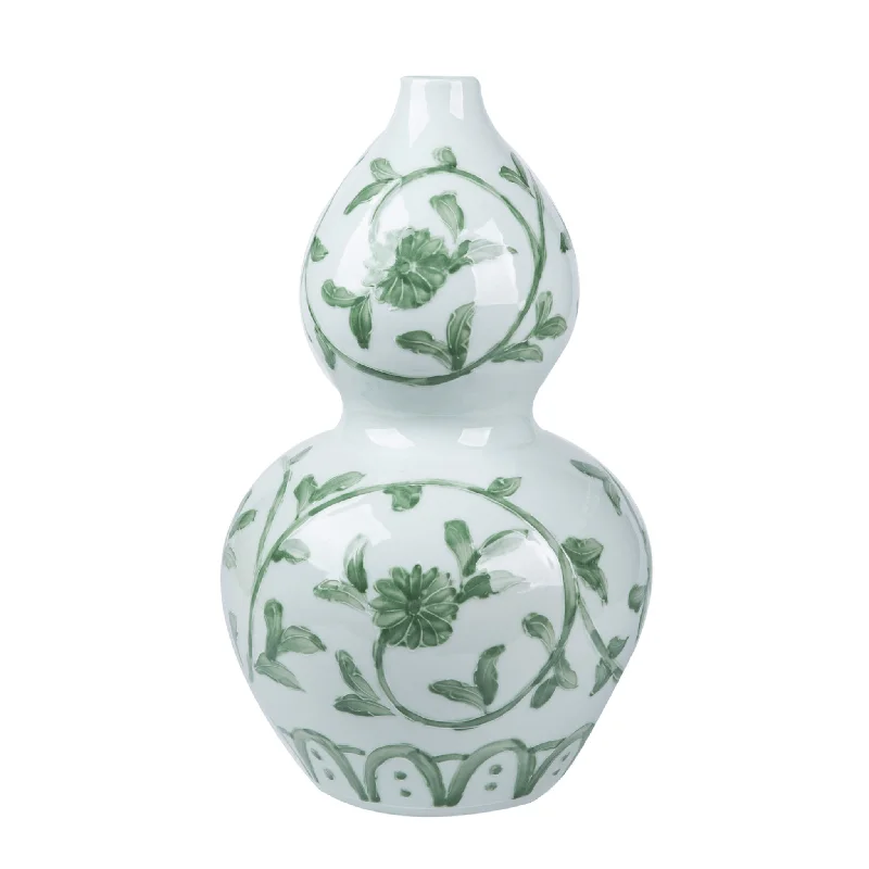 Home Decor Items (200 Long-Tail Keywords)Porcelain Celadon Green Vine Gourd Vase