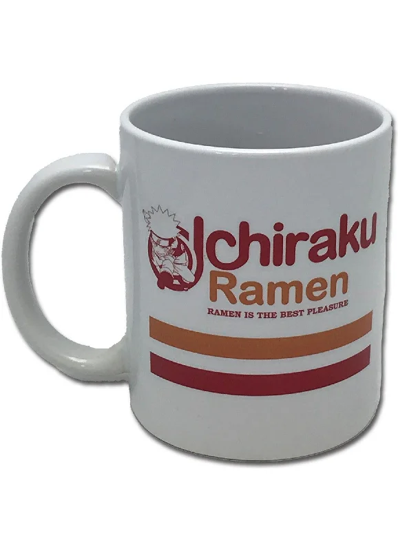 Striped ceramic tea tumbler-Naruto - Ramen Ichiraku Mug