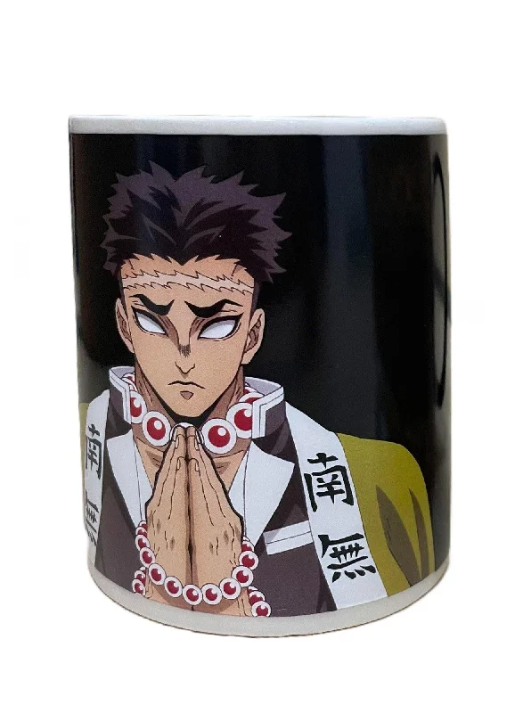 Custom quote coffee mug-Demon Slayer - Hashira Gyoumei Himejima Heat Reactive Mug