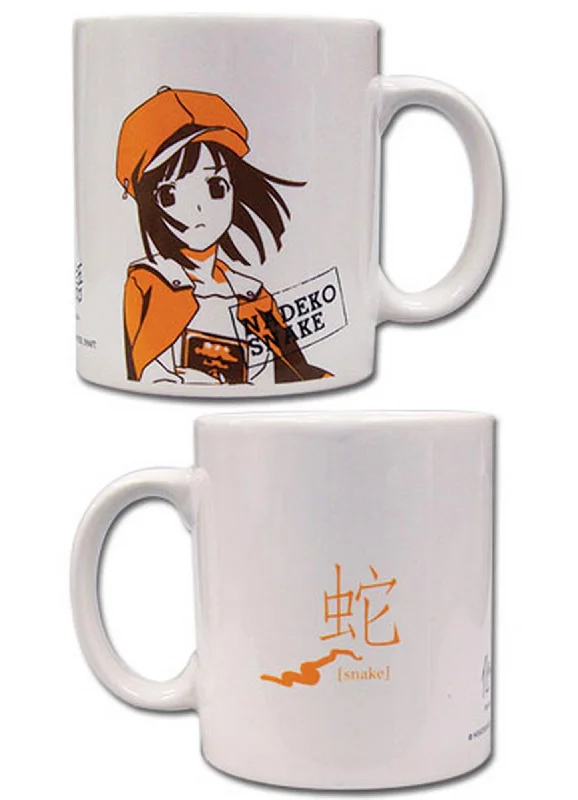 Durable steel sipping cup-Bakemonogatari - Nadeko Mug