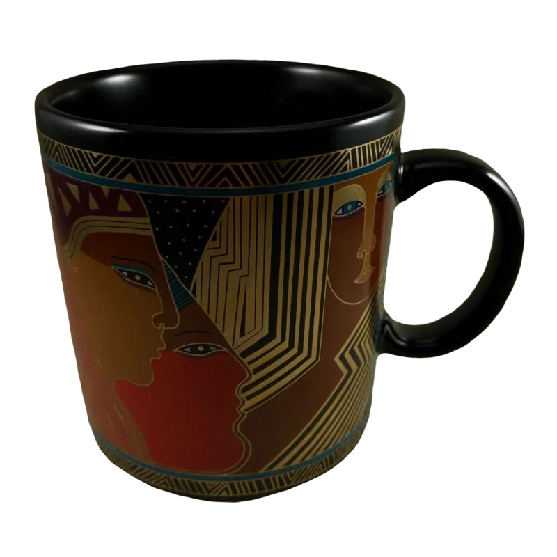 Reusable copper tumbler-Ancient Ancestors Mug Laurel Burch