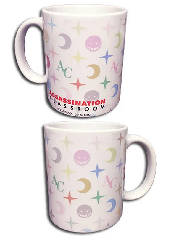 Sustainable rice fiber mug-Assassination Classroom - Koro Face Monogram Mug