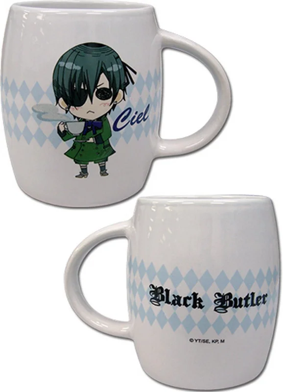 Sustainable cork tumbler-Black Butler - SD Ciel Phantomhive Mug