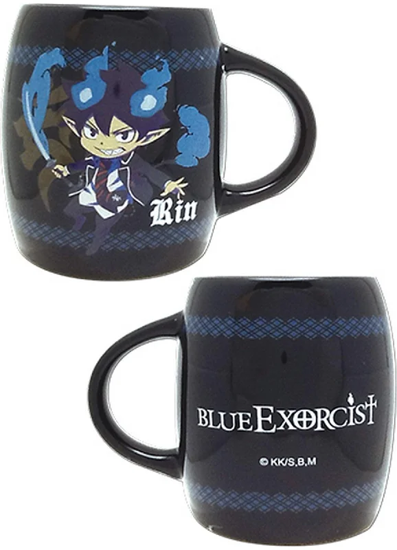 Artisan clay sipping mug-Blue Exorcist - SD Rin Okumura Mug