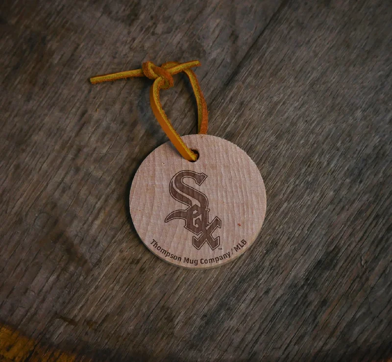 Simple frosted tumbler-Chicago White Sox Baseball Ornament | Dugout Mugs®