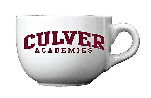 Leak-proof steel sipping mug-Culver Academies Amigo Bowl Mug - 24oz