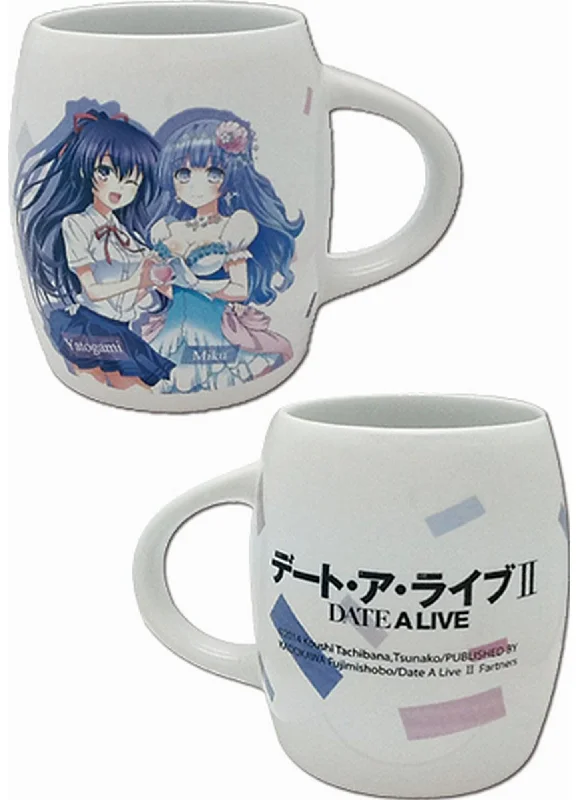 Stainless steel hot tumbler-Date A Live - Tohka Yatogami & Yoshino Mug