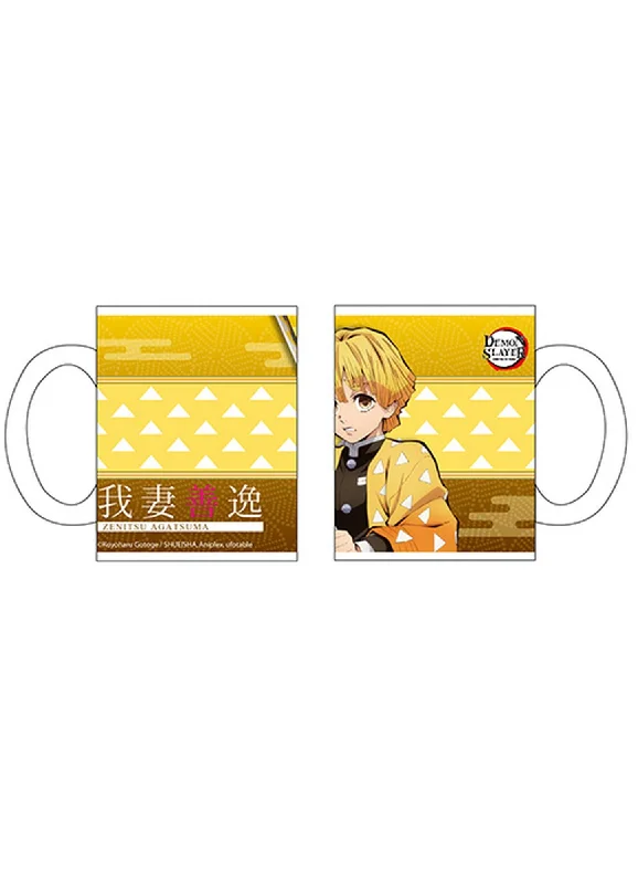 Durable brass travel cup-Demon Slayer - Zenitsu Agatsuma Mug