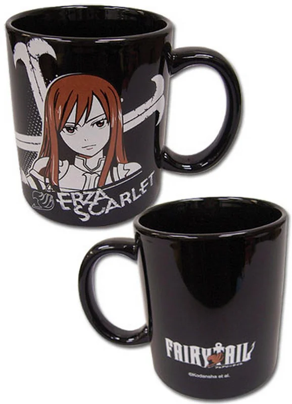 Eco-friendly cork-lined cup-Fairy Tail - Erza Scarlet Mug