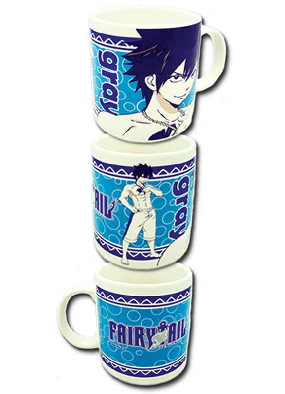 Insulated baby sippy tumbler-Fairy Tail - Gray Fullbuster Swimsuit Mug