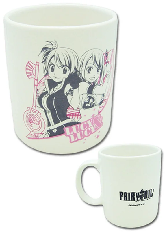 Vacuum-sealed steel coffee mug-Fairy Tail S3 - Lucy Heartfilia & Lucy Heartfilia Mug