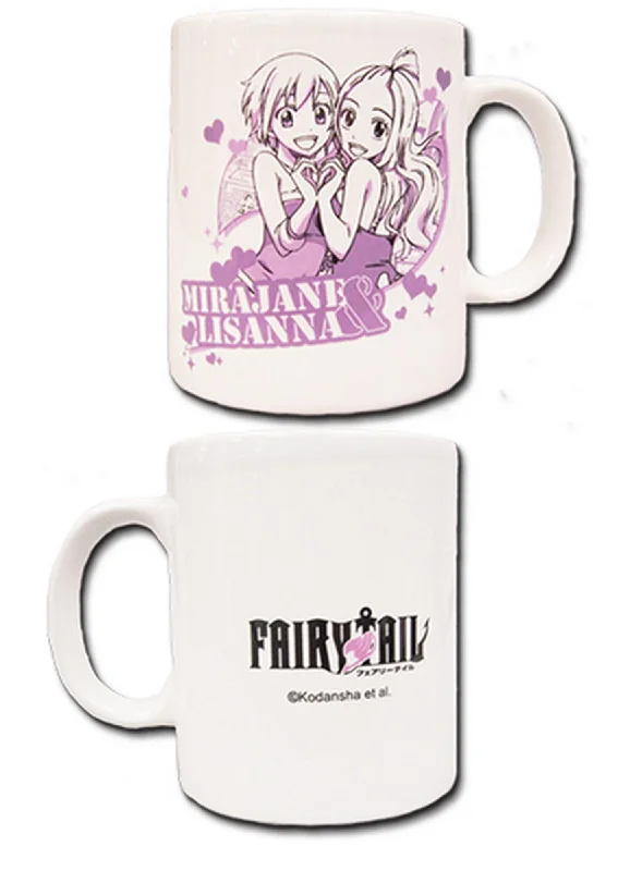 Durable brass travel cup-Fairy Tail S4 - Mirajane Strauss & Lisanna Strauss Mug