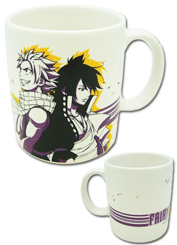 Non-breakable steel tumbler-Fairy Tail S4 - Natsu Dragneel & Zeref Mug