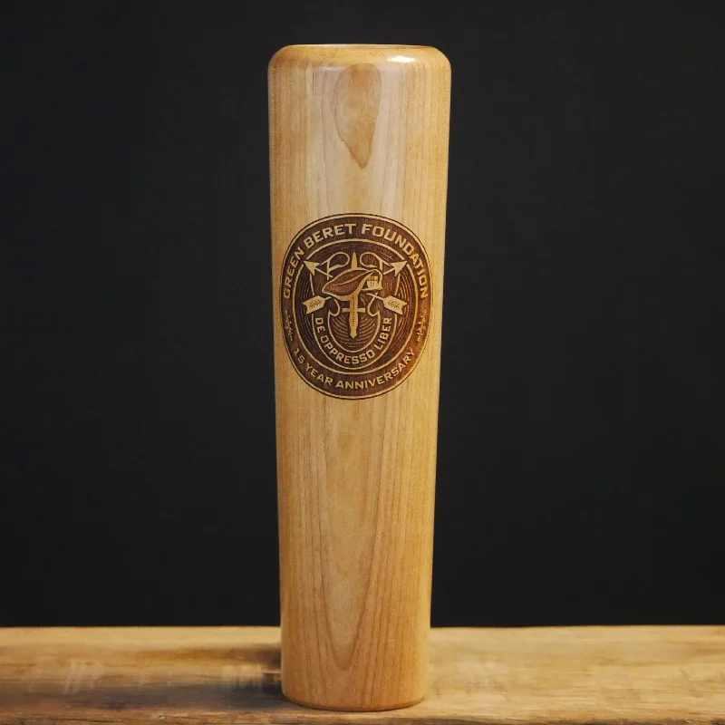 Teak wood sipping cup-Green Beret Foundation 15th Anniversary Mug | Dugout Mug®