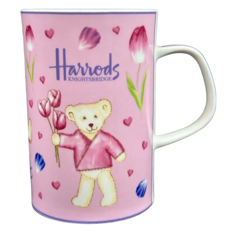 Personalized pet tumbler-Harrods Knightsbridge Teddy Bear Mug