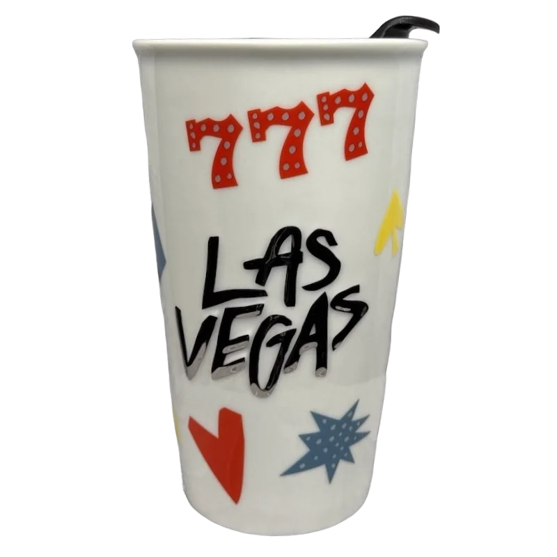 Crystal etched drinking tumbler-Las Vegas 777 10oz Tumbler Starbucks