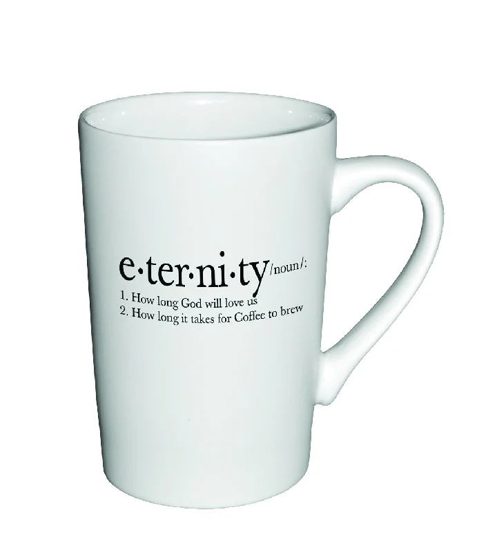 Stainless steel soda tumbler-Matte Definition Mug : Eternity