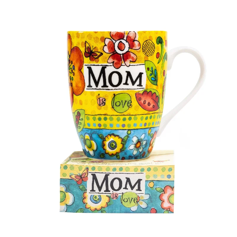 Lightweight insulated coffee mug-"Mom" Mug with Notepad Gift Set