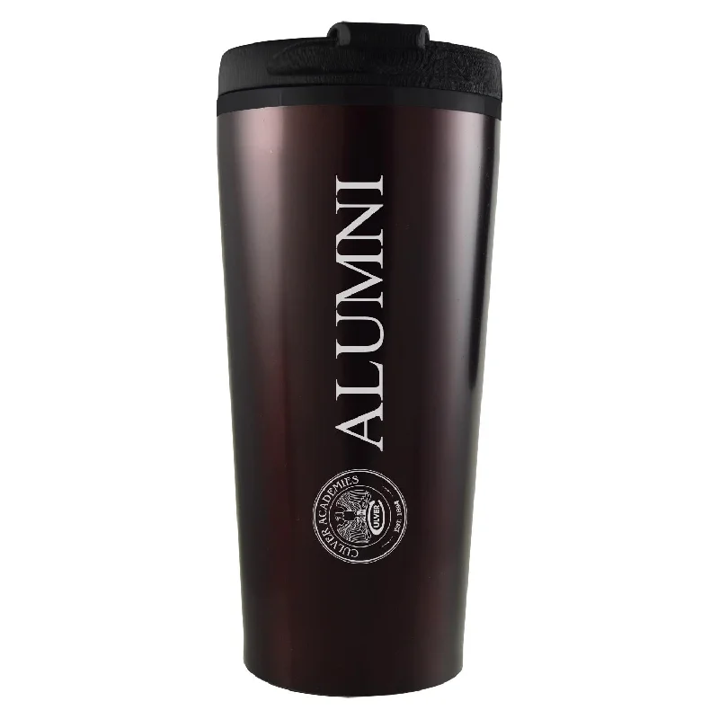 Non-slip glass coffee mug-Alumni Insulated Travel Tumbler - 16oz -  Maroon