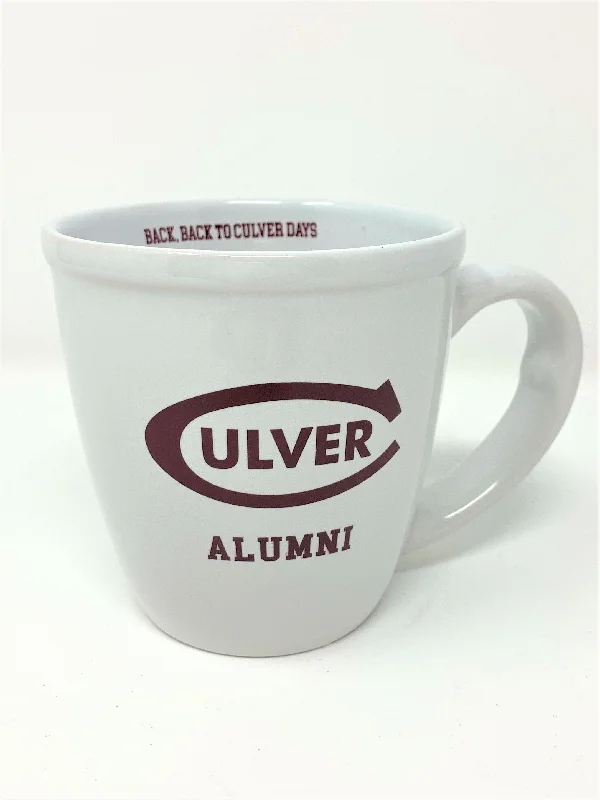 Engraved milestone coffee tumbler-Alumni Back, Back to Culver Day's Traditions Mug - 16oz