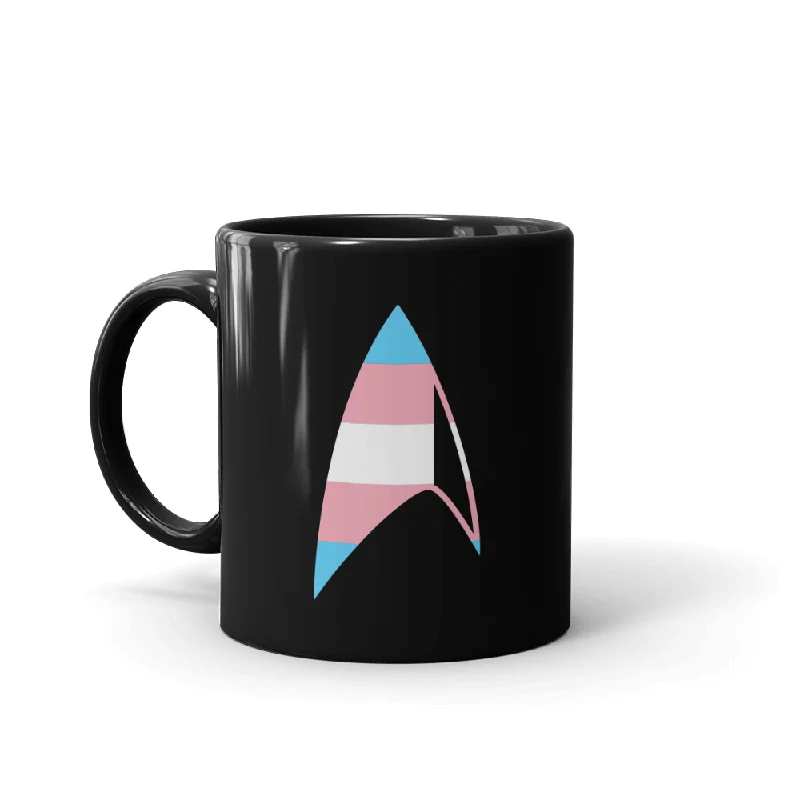 Leak-proof frosted mug-Star Trek: Discovery GLAAD Delta Black Mug