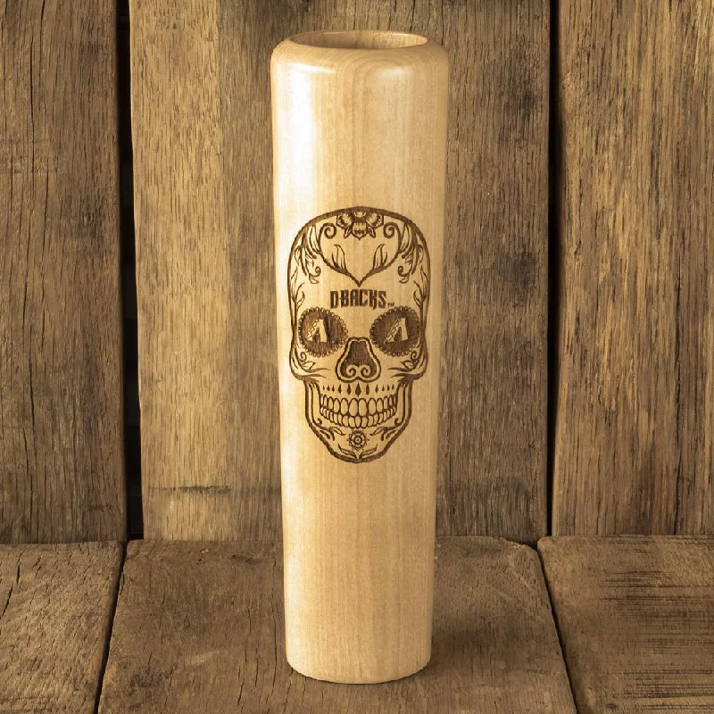 Durable copper sipping mug-Arizona Diamondbacks Sugar Skull Dugout Mug® | Baseball Bat Mug