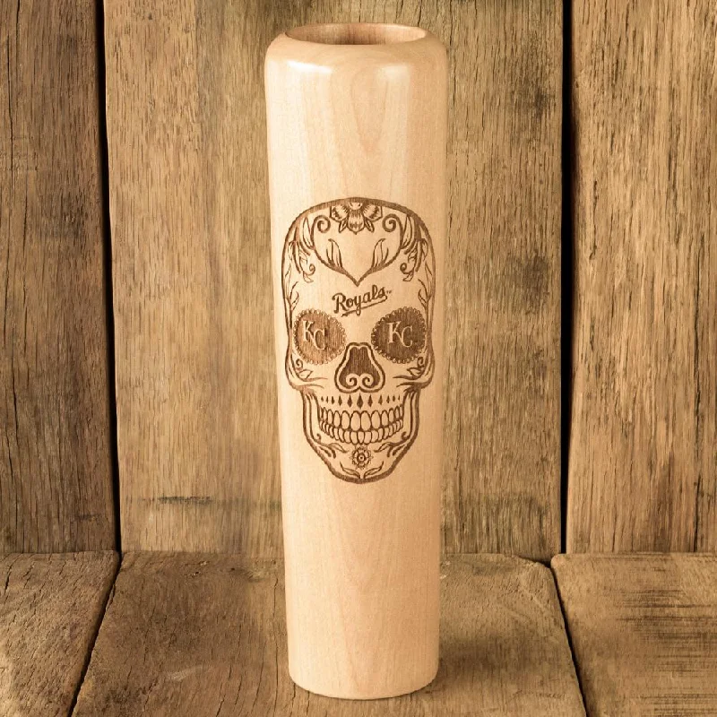 Durable hiking water cup-Kansas City Royals Sugar Skull Dugout Mug® | Baseball Bat Mug