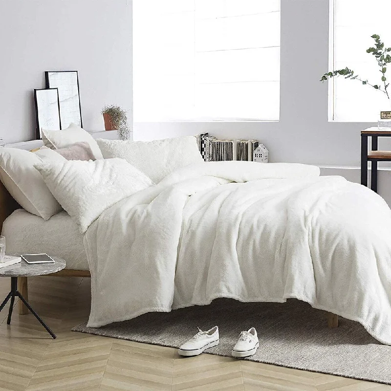 Soft percale throw-Coma Inducer® Me Sooo Comfy Bed Sheet Set - Farmhouse White