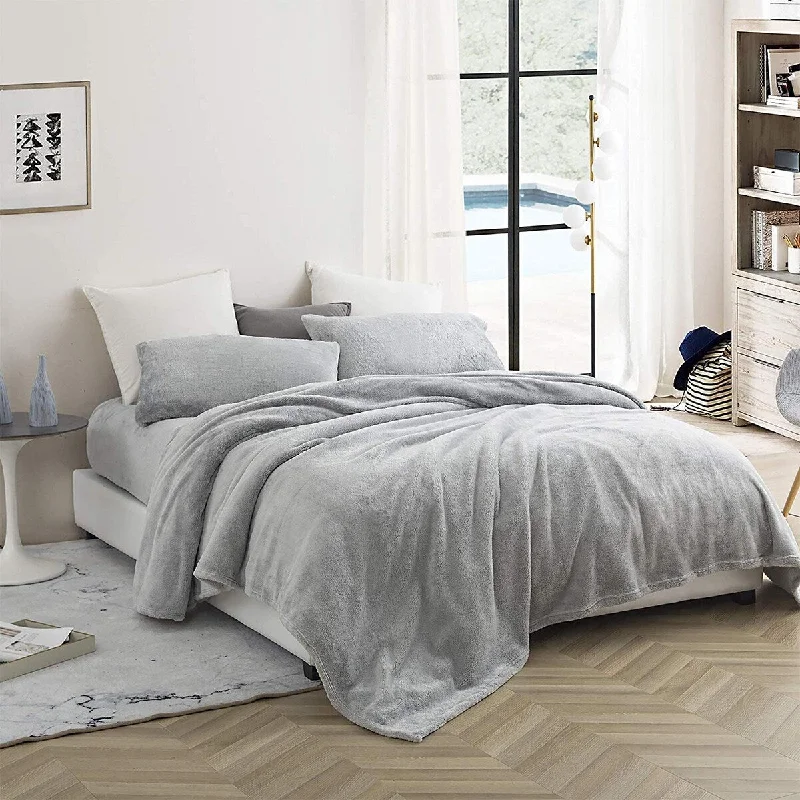 Modern checkered duvet cover-Coma Inducer® Me Sooo Comfy Bed Sheet Set - Glacier Gray