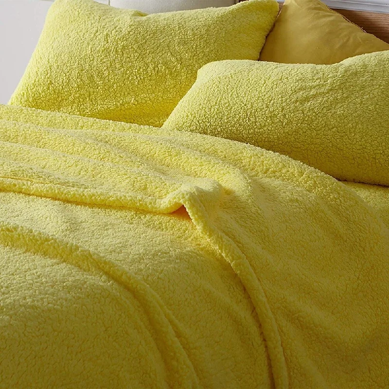 Smooth jersey sheet set-Coma Inducer Sheets - The Napper - Limelight Yellow