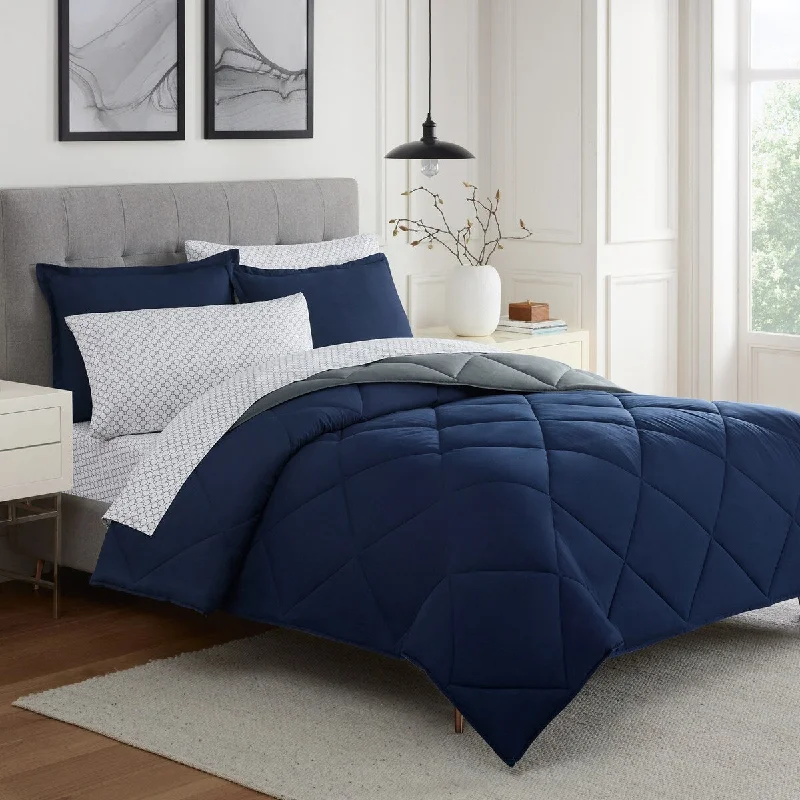 Linen tencel throw-Eclipse Sleep Solutions Moore Cooling Bedding Set