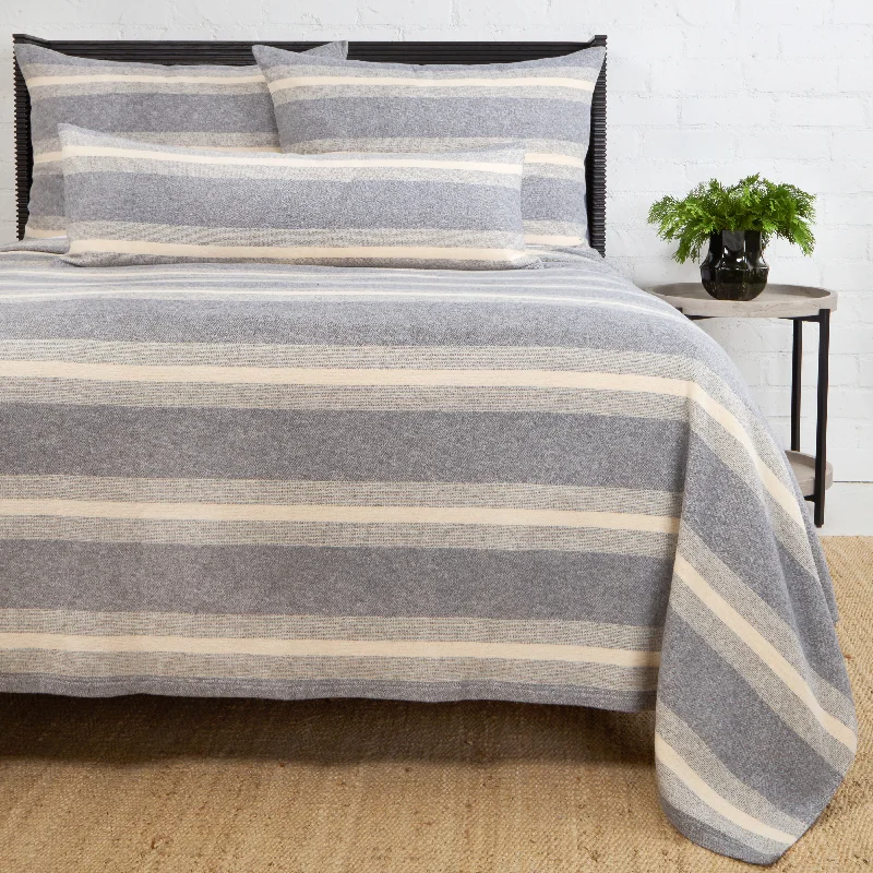 Non-slip bed throw-Alpine Blanket