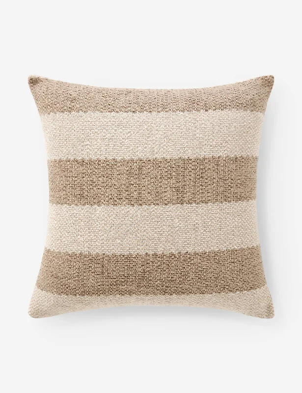 Luxe fleece throw-Ashby Indoor / Outdoor Pillow