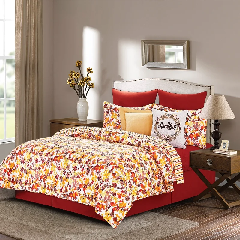 Textured bamboo throw-Cordelia Quilt Set Collection