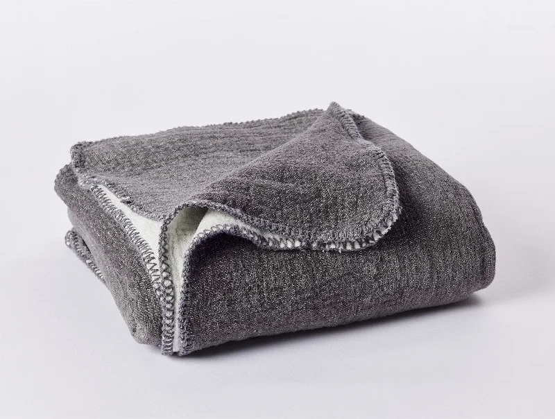 Waterproof bed blanket-Cozy Cotton Organic Throw