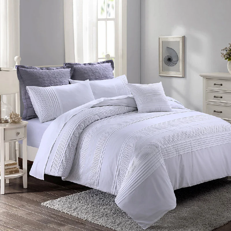 Soft jersey throw-Ethereal Quilt Cover Set