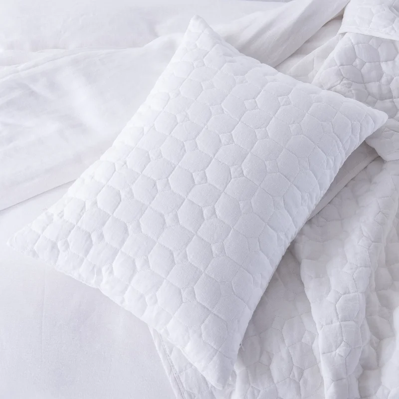 Organic linen quilt set-Hampton Quilt Sham