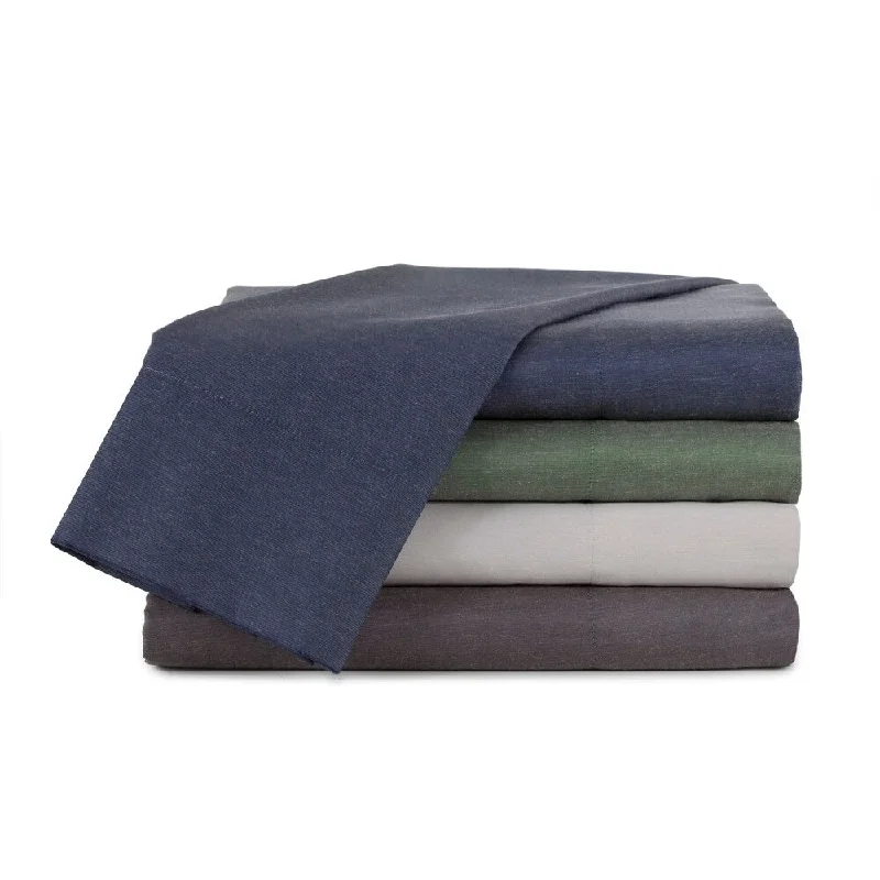 Thick linen throw blanket-IZOD Relaxed Classic Pillowcase Set