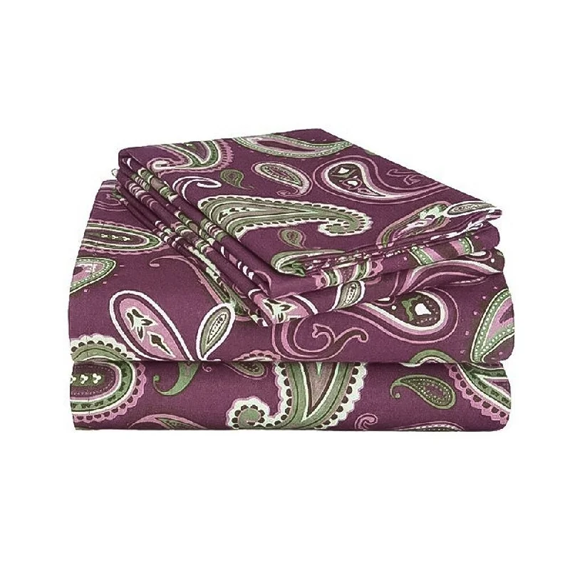 paisley - purple