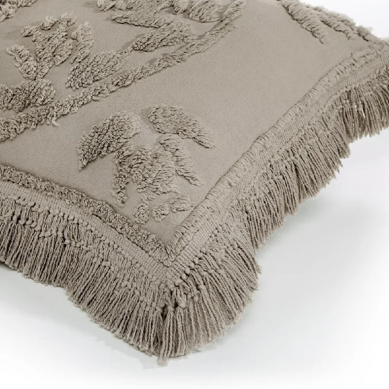 Breathable bed pad-LaMont Home Ravenna Collection – 100% Cotton Matelassé Sham - Taupe