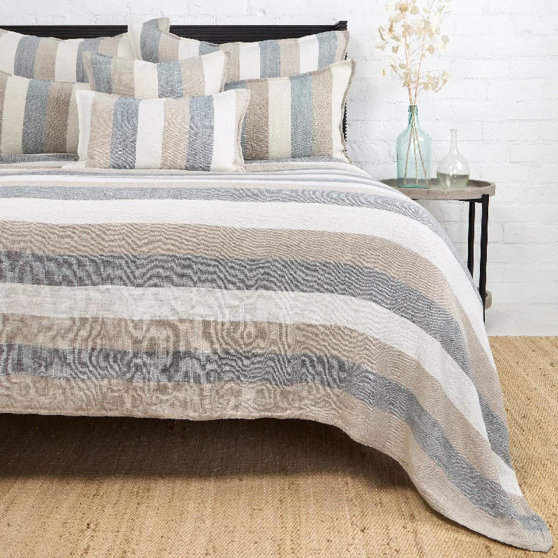 Linen tencel throw-Monterey Blanket