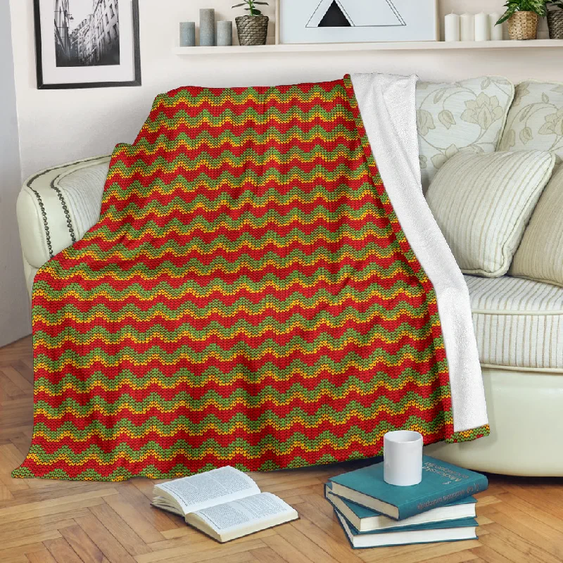 Cool jersey bed sheets-Reggae Vibes Fleece Blanket