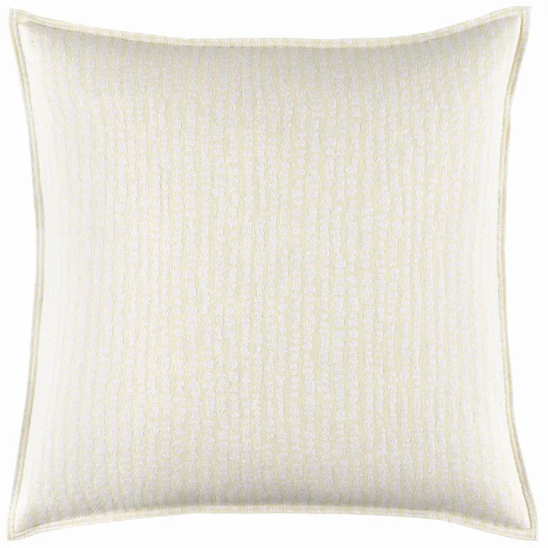 Soft sateen bedspread-Shepherd Ivory Matelasse Sham