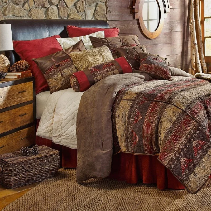 Plush microfiber bedspread-Sierra Comforter Set