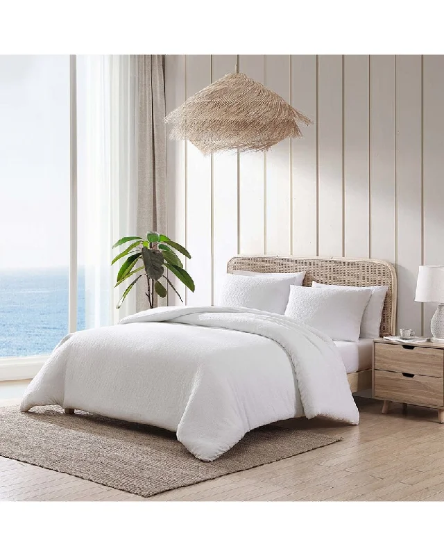 Natural bamboo throw-Tommy Bahama Solid Wicker Duvet Cover Set