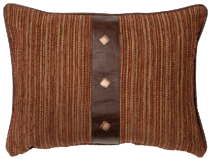 Organic tencel quilt-Wooded River Caliente Pillow Sham