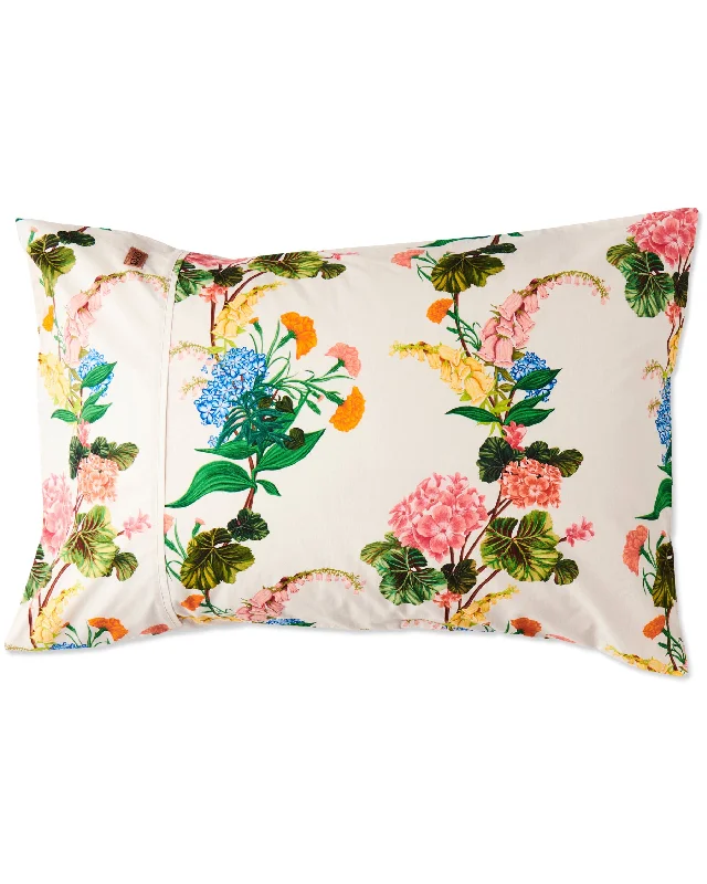 Waterproof bed liner-Bouquet Beauty Organic Cotton Pillowcases