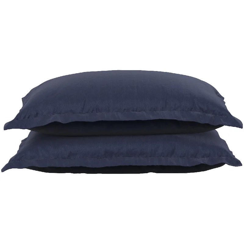 Smooth percale bed sheets-Cooling Pillow Shams