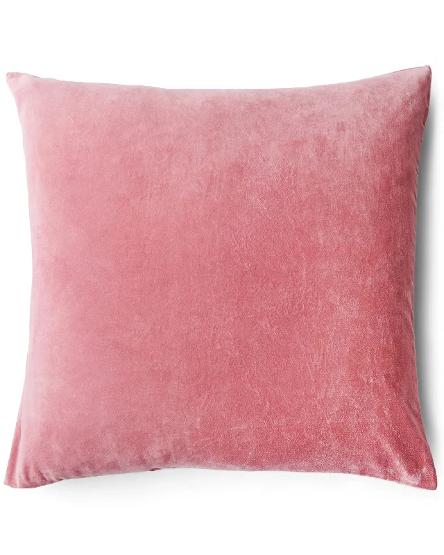 Warm fleece bed blanket-Dusty Rose Velvet European Pillowcases